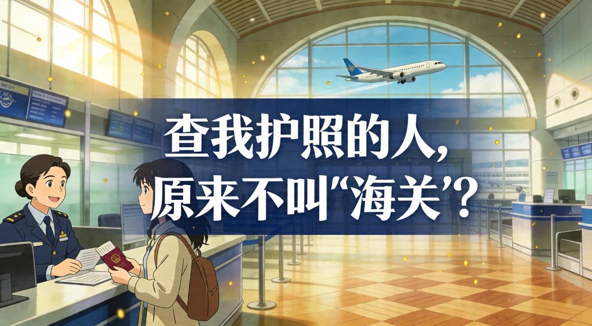 深度研究 | 查我护照的人，原来不叫"海关"？