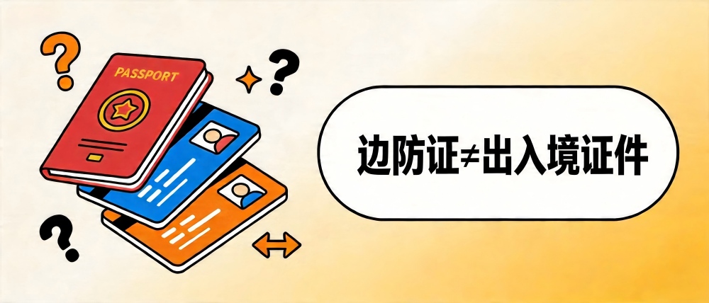 深度研究 | 都沾"边"，凭啥边防证不算出入境证件？